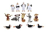 Penguins of Madagascar Small Figure Set - set of 13IMAGE