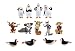 Penguins of Madagascar Small Figure Set - set of 13_s-1