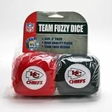 Kansas City Chiefs Fuzzy Dice