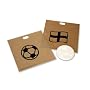 Pack of Two Football Non-Stick Re-usable Toaster Bags