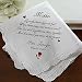 Personalized Wedding Handkerchief - Tears of Joy Protect Design