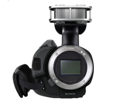 Sony NEX-VG20EB Full HD Camcorder (Flash, 16 Megapixel CMOS-Exmor Sensor,  7,6 cm (3 Zoll)-Touch-Display) Gehäuse schwarz