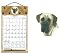 2011 Wooden Refillable Calendar Holder- MASTIFF