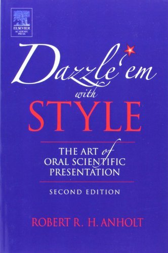 Dazzle 'Em With Style: The Art of Oral Scientific Presentation