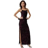Formal Evening Gown. Beaded dress for prom,Party Dress by Sean Collection (1248) Wine
