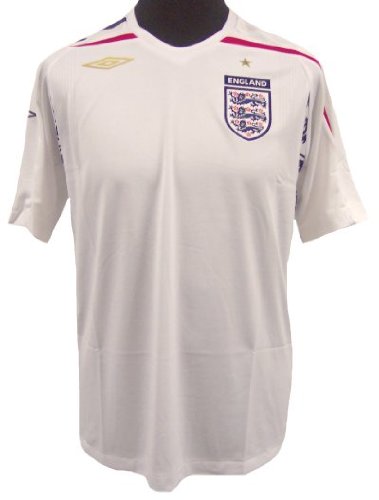 England Soccer Shirt 07-09