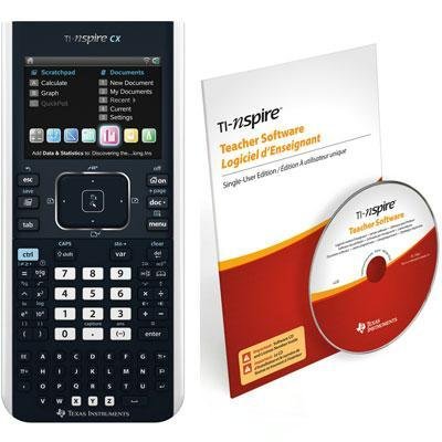 Selected TI-Nspire CX Teacher Bundle By Texas Instruments 