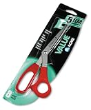 Westcott 10703 Westcott Value Line Stainless Steel Shears, 8in, 3-1/2in Cut, L/R Hand, Carton of 144