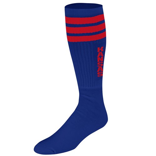 Kansas Jayhawks Women's adidas Team Tube Socks