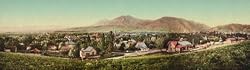 Boulder, Colorado, in 1900 - Exceptional Print of a Vintage Photochrom Image from the Library of Congress Collection