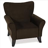 Avenue Six 250006 Curves Arm Chair - Chocolate by Avenue Six