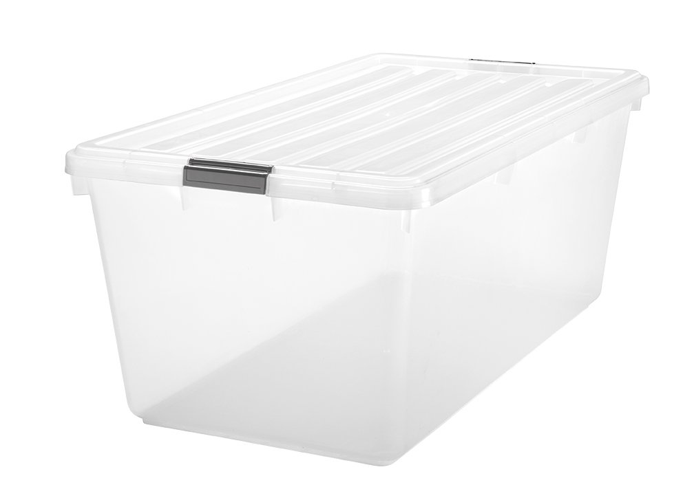 Amazon.com: Clear Box Under Bed Storage IRIS CB-70: Office Products