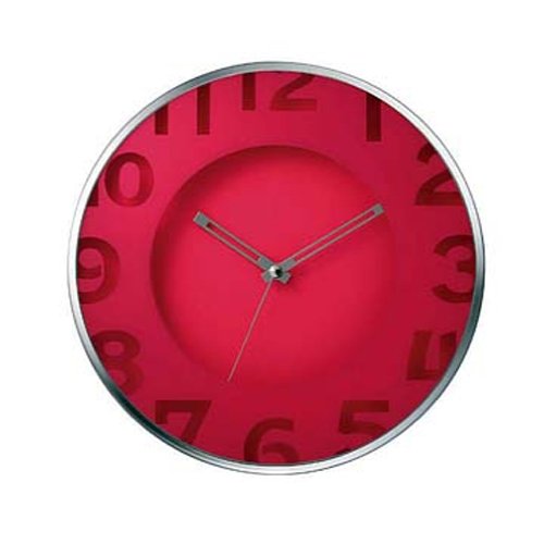 Fruity (Pink Strawberry) Non-Ticking Silent Wall Clock