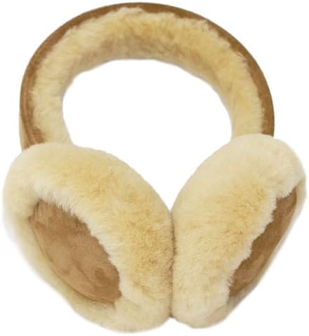Oakgrain Women's Genuine Sheepskin Ear Muffs
