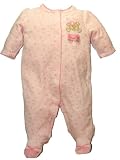 Baby Bear Ballerina Velour Footie by Little Me