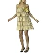 Erin Fetherston for Target® Chiffon Layer Dress - Antique White/ Gold