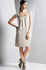 Autograph Scoop Neck Embellished Dress Autograph Scoop Neck Embellished Dress