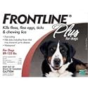 6 MONTH Frontline PLUS Red for Dogs 89-132 lbs