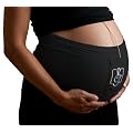 Sound Beginnings Belly Band The Best Way to Share Music with Baby in the Womb (Black, Size C)