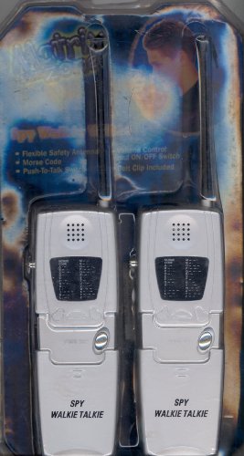 41jkiQraz L Matrix Zone Spy Walkie Talkies (Metallic Blue)