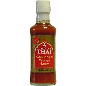 A Taste of Thai Garlic Chili Pepper Sauce, 7 fl oz