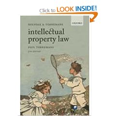 Holyoak and Torremans Intellectual Property Law