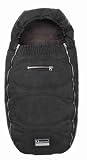 Quinny 66000080 – Freestyle Jogger Fußsack, Farbe Black