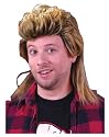 Blonde Mullet Wig Costume Accessory