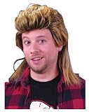 Blonde Mullet Wig Costume Accessory