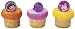 12 Cupcake Toppers Rings Dora the Explorer Boots Gemstones Party Decorations