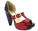 T-STRAP CHUNKY HIDDEN HEEL