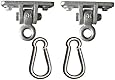 Jungle Gym Kingdom - 2 Heavy Duty Iron Swing Hangers for Wooden Sets | Includes 2 Snap Hooks