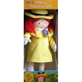 Talking Madeline Doll - Says 4 English & 4 French Phrases! (2009)