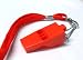 (Price/piece)For Clearance Sale! Pea-less Plastic Whistle With Lanyard, No Cork Ball ...