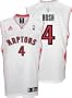 Chris Bosh Youth Jersey: adidas White Replica #4 Toronto Raptors Jersey