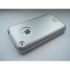 Cozip Polycarbonate soft d�nn SILBER H�lle Cover Skin f�r Apple iPhone 1G 2G -Made in Korea-