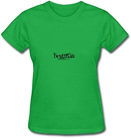 Speacial Hot Customized T Shirt Cotton Bestman X-large Women Green