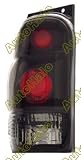 98-01 FORD EXPLORER EURO ALTEZZA TAIL LIGHTS - BLACK - KS