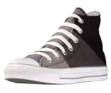 Converse Men's All Star Chuck Taylor Tricolor Hi Casual Shoe Black, Gray