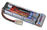 8.4V Tenergy 3800mAh Flat NiMH Battery Pack for AirSoft Rifles, RC Car, Hobbico Electristar plane etc.