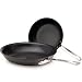 Emeril by All-Clad E919S264 Hard Anodized Nonstick Scratch Resistant 8-Inch and 12-Inch Fry Pan / Saute Pan Cookware Set, Black