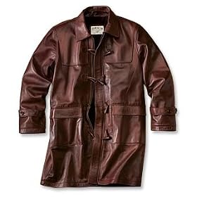<b>Hand-Rubbed Lambskin Duffle Coat</b>