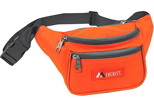 Everest Regular Size Fanny Pack. ORANGE
