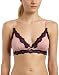 Intimo Women’s Micro Bralette with Contrast Lace – 61338