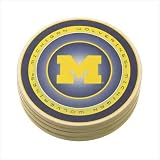 UNIVERSITY OF MICHIGAN COASTERS WITH TIN B37-817