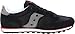 Saucony Originals Men's Jazz Low Pro Classic Retro Sneaker, Black/Silver, 7 M US