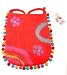 Earth Divas FB-1139 Wool Felt Beaded Fringe Shoulder Strap Bag