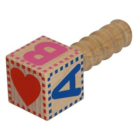 Holgate HZ2051 Baby Rattle - Block