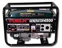 FUELN 6.5 HP portable gas generator, 4500 watt, camping, construction, gasoline, 4 stroke, 4500 watts