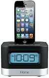 iHome  Dual Charging Stereo FM Clock Radio with Lightning Dock and USB Charge/Play for iPhone/iPod